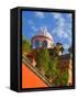 Dome of A Church, San Miguel De Allende, Guanajuato State, Mexico-Julie Eggers-Framed Stretched Canvas