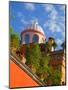 Dome of A Church, San Miguel De Allende, Guanajuato State, Mexico-Julie Eggers-Mounted Photographic Print