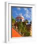 Dome of A Church, San Miguel De Allende, Guanajuato State, Mexico-Julie Eggers-Framed Premium Photographic Print