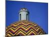 Dome of Church of St Paul Apostle Adorned with Coloured Tiles-null-Mounted Giclee Print