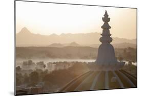 Dome of Deogarh Mahal Palace Hotel at Dawn, Deogarh, Rajasthan, India, Asia-Martin Child-Mounted Photographic Print