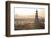 Dome of Deogarh Mahal Palace Hotel at Dawn, Deogarh, Rajasthan, India, Asia-Martin Child-Framed Photographic Print