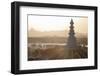 Dome of Deogarh Mahal Palace Hotel at Dawn, Deogarh, Rajasthan, India, Asia-Martin Child-Framed Photographic Print