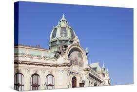 Dome of Municipal House Obecni Dum-Markus-Stretched Canvas