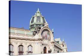 Dome of Municipal House Obecni Dum-Markus-Stretched Canvas