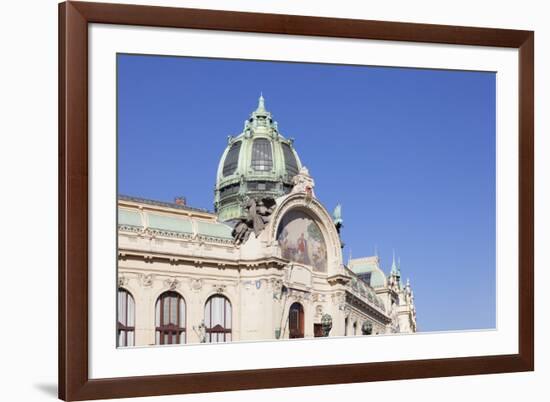 Dome of Municipal House Obecni Dum-Markus-Framed Photographic Print