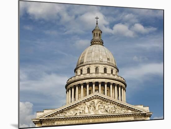 Dome of Pantheon in Paris-Rudy Sulgan-Mounted Photographic Print