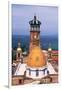 Dome of Puerto Vallarta Church-Danny Lehman-Framed Premium Photographic Print