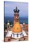 Dome of Puerto Vallarta Church-Danny Lehman-Stretched Canvas