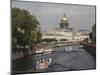 Dome of St. Isaac's Cathedral and Canal, St. Petersburg, Russia, Europe-Rolf Richardson-Mounted Photographic Print