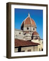 Dome of the Cathedral of Santa Maria Del Fiore-Filippo Brunelleschi-Framed Art Print