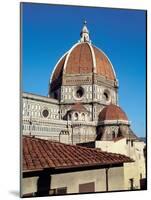 Dome of the Cathedral of Santa Maria Del Fiore-Filippo Brunelleschi-Mounted Art Print