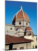 Dome of the Cathedral of Santa Maria Del Fiore-Filippo Brunelleschi-Mounted Art Print