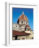 Dome of the Cathedral of Santa Maria Del Fiore-Filippo Brunelleschi-Framed Art Print