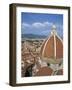 Dome of the Cathedral with the Skyline of Florence, UNESCO World Heritage Site, Tuscany, Italy-Lightfoot Jeremy-Framed Photographic Print