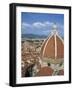 Dome of the Cathedral with the Skyline of Florence, UNESCO World Heritage Site, Tuscany, Italy-Lightfoot Jeremy-Framed Photographic Print