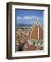 Dome of the Cathedral with the Skyline of Florence, UNESCO World Heritage Site, Tuscany, Italy-Lightfoot Jeremy-Framed Photographic Print