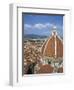 Dome of the Cathedral with the Skyline of Florence, UNESCO World Heritage Site, Tuscany, Italy-Lightfoot Jeremy-Framed Photographic Print