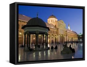 Dome of the Clocks in the Umayyad Mosque, Damascus, Syria-Julian Love-Framed Stretched Canvas