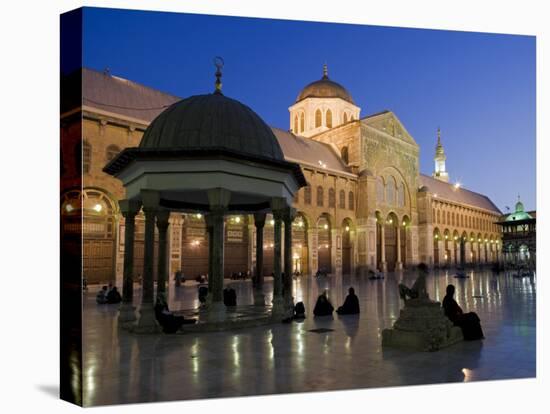 Dome of the Clocks in the Umayyad Mosque, Damascus, Syria-Julian Love-Stretched Canvas
