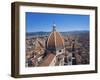 Dome of the Duomo, Florence, Italy, Europe-Hans Peter Merten-Framed Photographic Print