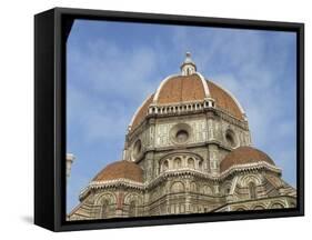 Dome of the Duomo in the Town of Florence, UNESCO World Heritage Site, Tuscany, Italy, Europe-Harding Robert-Framed Stretched Canvas