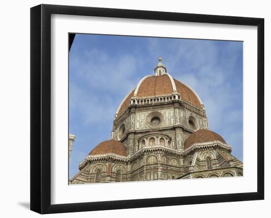 Dome of the Duomo in the Town of Florence, UNESCO World Heritage Site, Tuscany, Italy, Europe-Harding Robert-Framed Photographic Print
