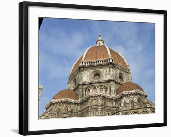 Dome of the Duomo in the Town of Florence, UNESCO World Heritage Site, Tuscany, Italy, Europe-Harding Robert-Framed Photographic Print