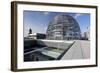 Dome of the Reichstag Building, Berlin, Germany-null-Framed Art Print