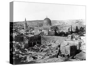 Dome of the Rock, 1857-James Robertson and Felice Beato-Stretched Canvas