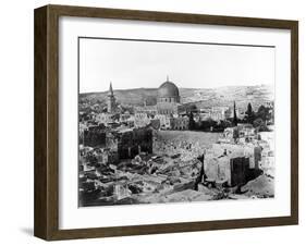 Dome of the Rock, 1857-James Robertson and Felice Beato-Framed Photographic Print