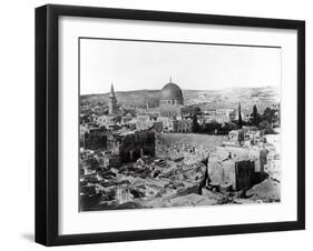 Dome of the Rock, 1857-James Robertson and Felice Beato-Framed Photographic Print