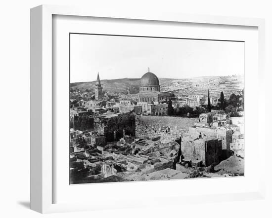 Dome of the Rock, 1857-James Robertson and Felice Beato-Framed Photographic Print