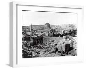 Dome of the Rock, 1857-James Robertson and Felice Beato-Framed Photographic Print