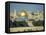 Dome of the Rock and Temple Mount from Mount of Olives, Jerusalem, Israel, Middle East-Simanor Eitan-Framed Stretched Canvas