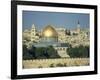 Dome of the Rock and Temple Mount from Mount of Olives, Jerusalem, Israel, Middle East-Simanor Eitan-Framed Photographic Print