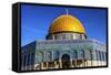 Dome of the Rock Arch, Temple Mount, Jerusalem, Israel-William Perry-Framed Stretched Canvas