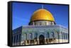 Dome of the Rock Arch, Temple Mount, Jerusalem, Israel-William Perry-Framed Stretched Canvas