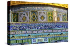 Dome of the Rock Arch, Temple Mount, Jerusalem, Israel-William Perry-Stretched Canvas