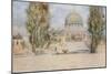 Dome of the Rock from the Mosque of El Aksa, Jerusalem-Walter Spencer-Stanhope Tyrwhitt-Mounted Giclee Print