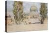 Dome of the Rock from the Mosque of El Aksa, Jerusalem-Walter Spencer-Stanhope Tyrwhitt-Stretched Canvas