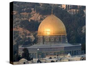 Dome of the Rock, Haram Ash-Sharif (Temple Mount), Old Walled City, Jerusalem-Christian Kober-Stretched Canvas