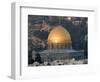 Dome of the Rock, Haram Ash-Sharif (Temple Mount), Old Walled City, Jerusalem-Christian Kober-Framed Photographic Print