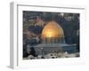 Dome of the Rock, Haram Ash-Sharif (Temple Mount), Old Walled City, Jerusalem-Christian Kober-Framed Photographic Print