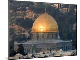 Dome of the Rock, Haram Ash-Sharif (Temple Mount), Old Walled City, Jerusalem-Christian Kober-Mounted Photographic Print