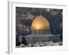 Dome of the Rock, Haram Ash-Sharif (Temple Mount), Old Walled City, Jerusalem-Christian Kober-Framed Photographic Print