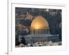 Dome of the Rock, Haram Ash-Sharif (Temple Mount), Old Walled City, Jerusalem-Christian Kober-Framed Photographic Print