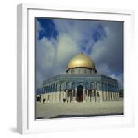 Dome of the Rock, Jerusalem, Israel, Middle East-Robert Harding-Framed Photographic Print