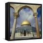 Dome of the Rock, Jerusalem, Israel, Middle East-Robert Harding-Framed Stretched Canvas