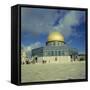 Dome of the Rock, Jerusalem, Israel, Middle East-Robert Harding-Framed Stretched Canvas